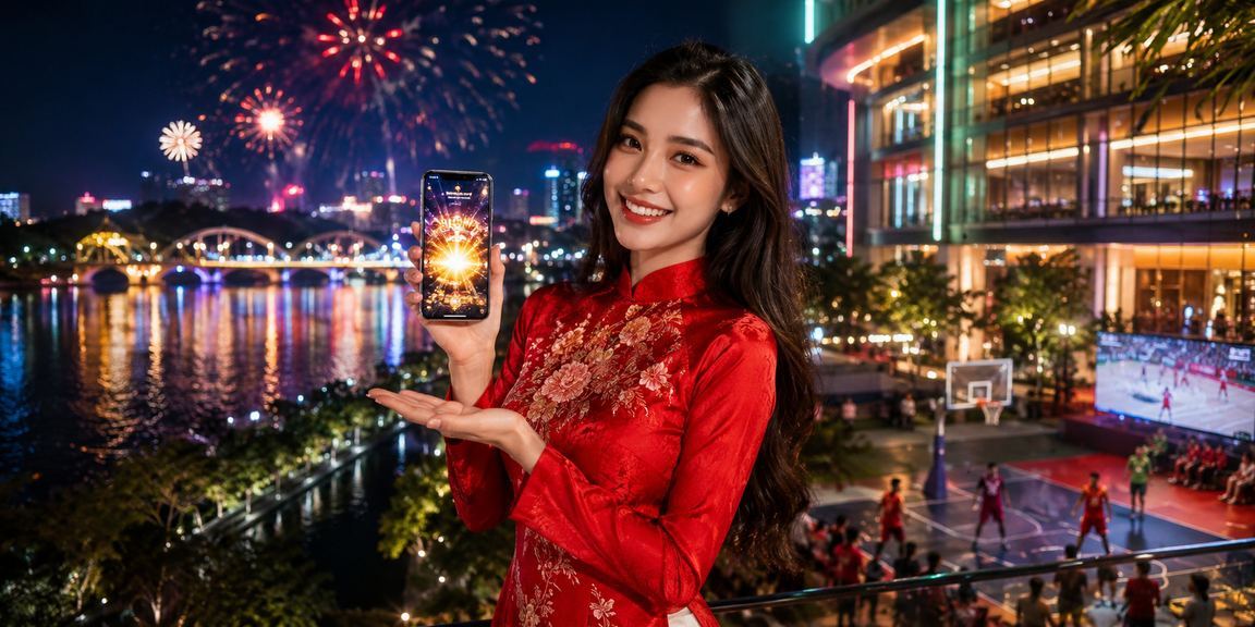 Người hâm mộ bóng rổ Việt Nam theo dõi kết quả cá cược thể thao trực tuyến tại Huế