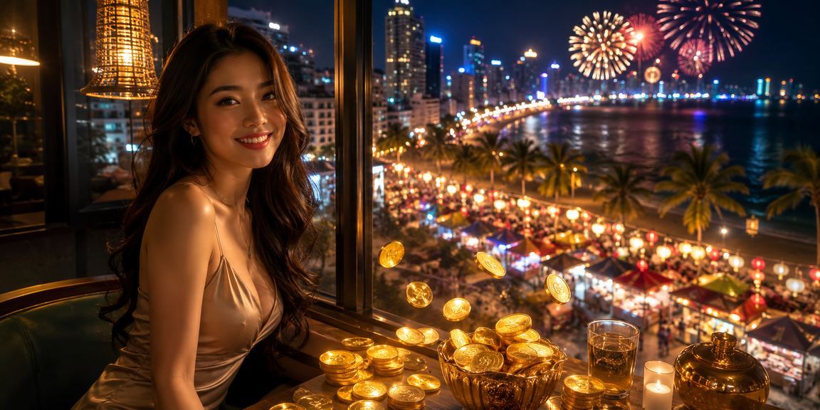 Người dùng thực hiện giao dịch thanh toán tại quán cà phê ven biển Nha Trang
